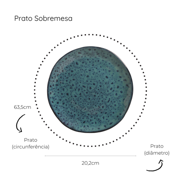 Aparelho de Jantar Aura Orgânico 24 peças